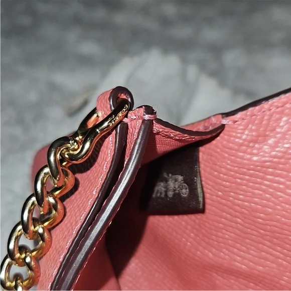 Coach Leather Crossbody Bag With Detachable Card Holder NWOT - Picture 5 of 8